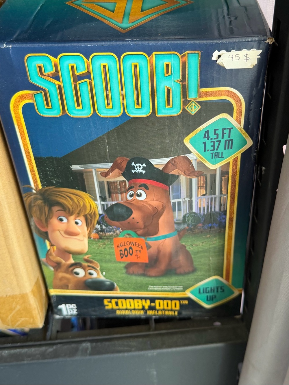 Scooby-Doo Light-Up Figure - Blue Box